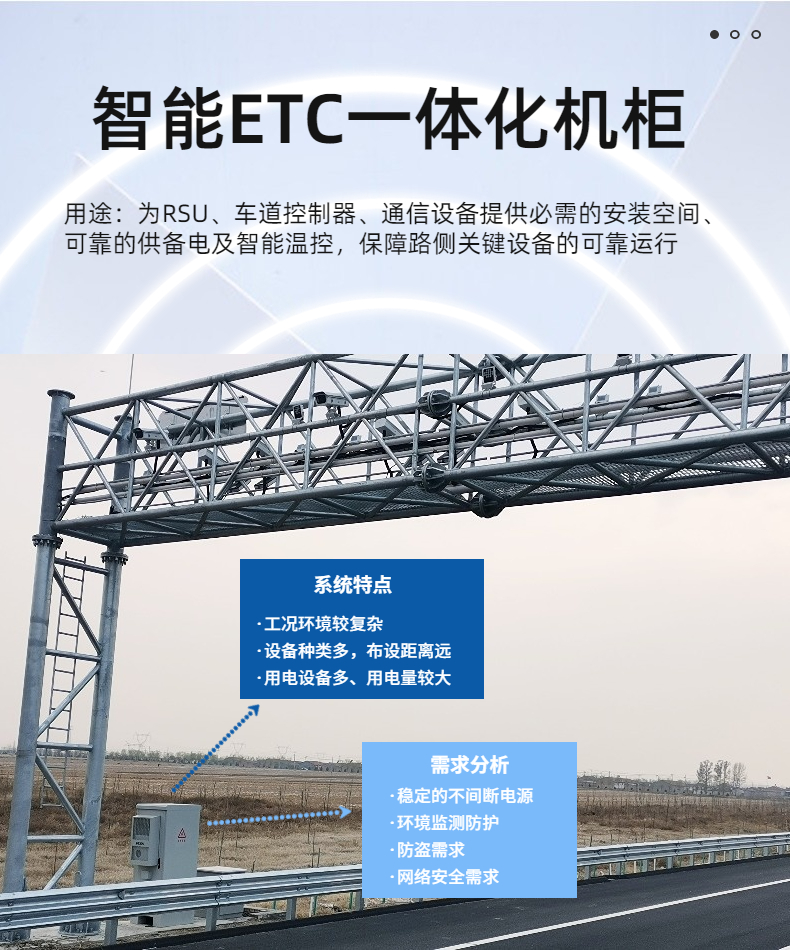 高速公路etc车道一体化智能收费机柜解决方案怎样规划？